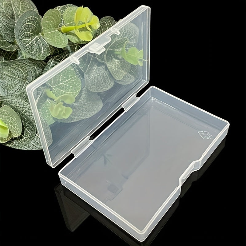 Transparent PP Plastic Jewelry Studs Storage Box