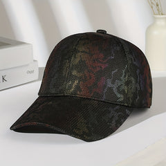Camouflage Mesh Baseball Cap Breathable Sunshade Dad Hats Unisex