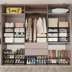 2 Layer Shoe Rack Shoe Storage Stand Space Saving Shoe Rack