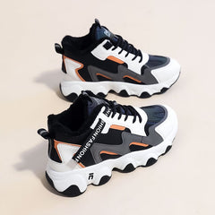 Women's Casual Sneakers Dad Shoes Thick Sole Thermal Sports Shoes