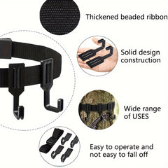 Tree Stand Gear Hangers With 4 Hooks Lightweight Accessory Holder
