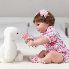 45 72 Cm Lifelike Reborn Baby Doll Soft Body Realistic Newborn Baby Doll