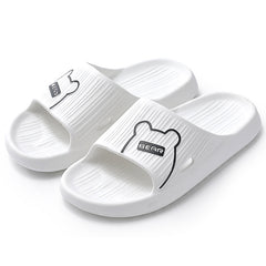 Men's Thick Slip On Slides Assorted Colors Non slip Home Walking Slippers