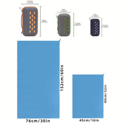 Microfiber Travel Towel Quick Drying Lightweight Towel for Sports Beach Swimming