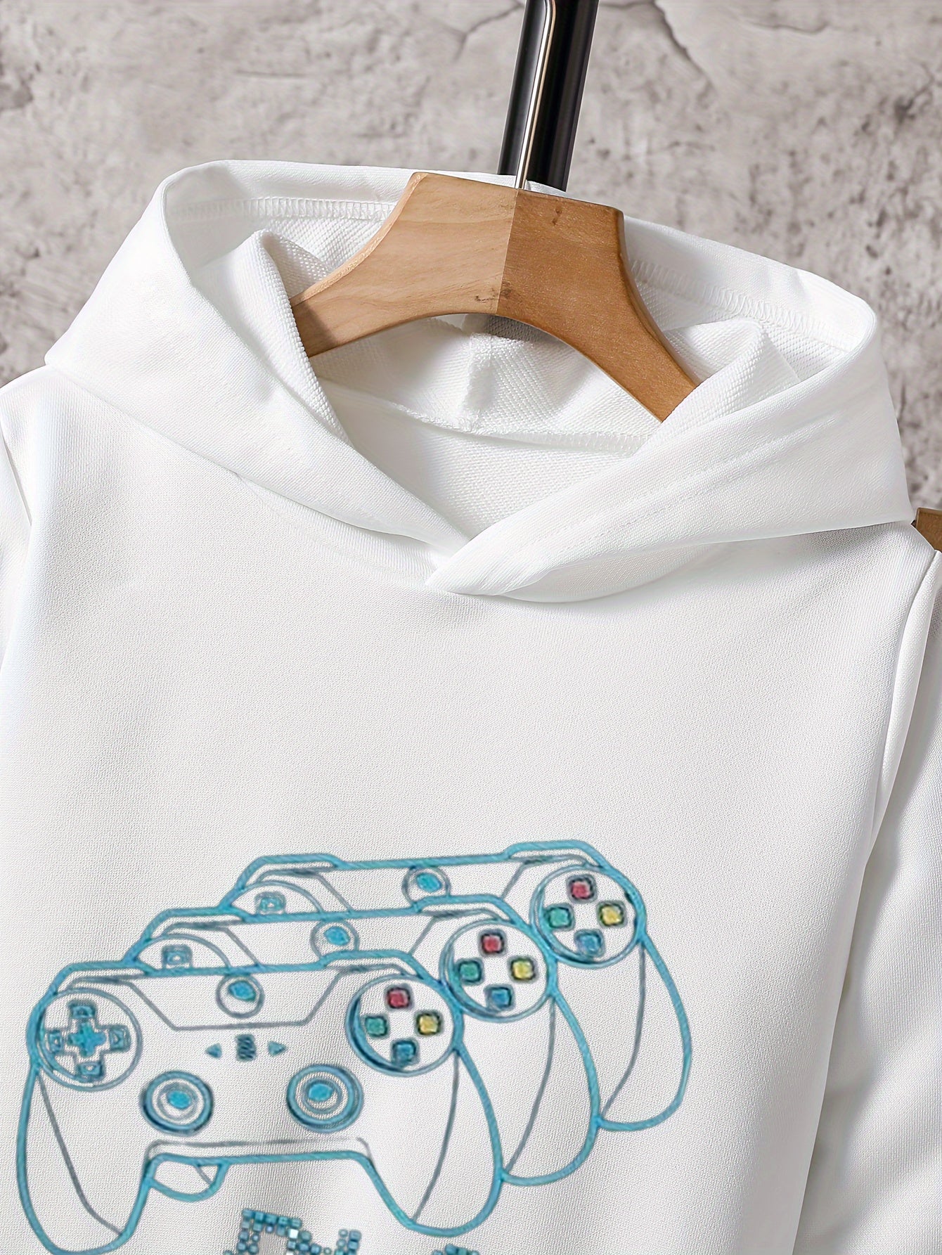 Game Controller 2pcs Boys Kids Hoodie & Sweatpants Set