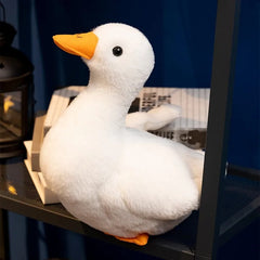 Fluffy Snow Cole Duck Plush Toy - Soft Stuffed Animal - Perfect for Home Decor