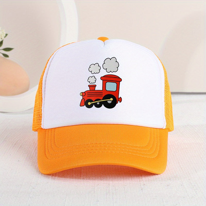 Mesh Stitching Sun Cap for Boys and Girls