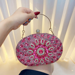 Crystal Acrylic Women Clutch Evening Bag Wedding Ladies Purse