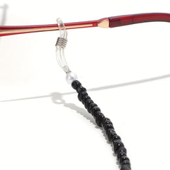 Beaded Glasses Chain Anti Slip Eyewear Retainer Stylish Lanyard Strap