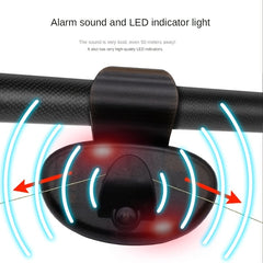 Fishing Alarm with Flashlight and Bell - Ideal for All Rods & Water Types