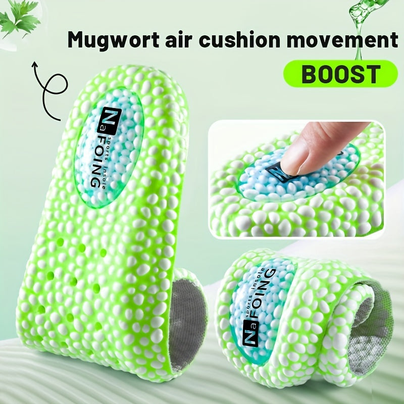 Shock-Absorbing Air Cushion Insoles Breathable Height Increasing