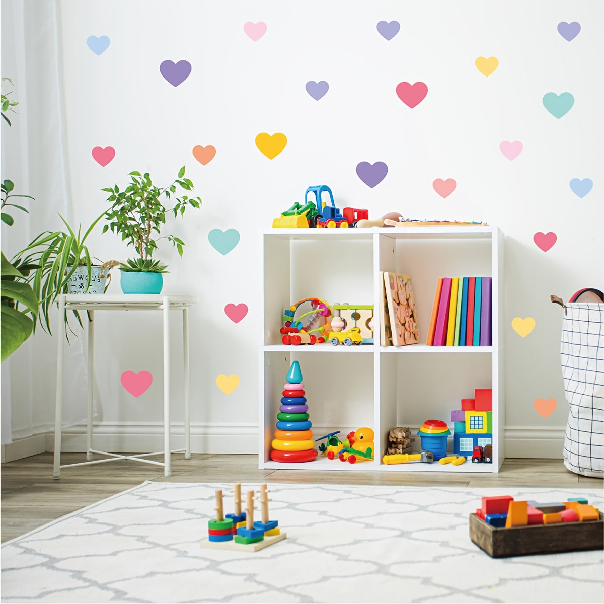 Love Wall Stickers Girls Bedroom Nursery Decorative Children's Room 11pcs