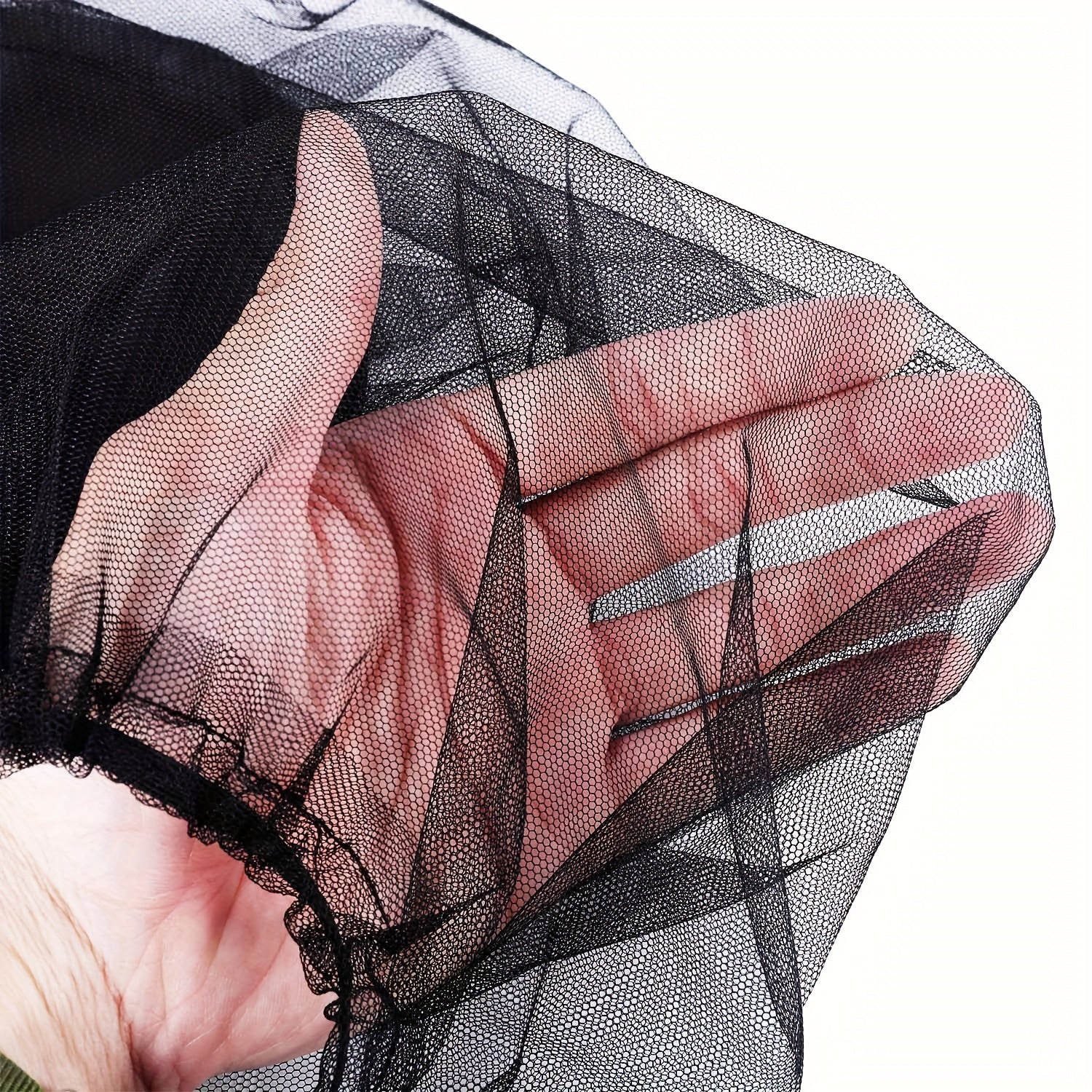 Outdoor Anti Mosquito Mesh Hat with Neck Cover
