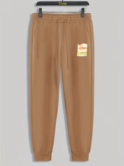 Landscape Painting Print Men's Pants Drawstring Sweatpants Casual Trousers