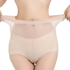 3 Pairs Sheer High Waist Anti-snag Footed Pantyhose Women's Stockings