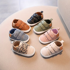 Baby Girls Lightweight Sports Shoes Comfy Crib Shoes