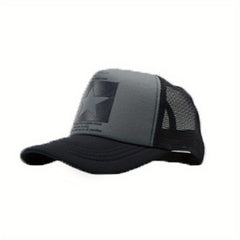5 Point Star Graphic Mesh Baseball Cap for Summer