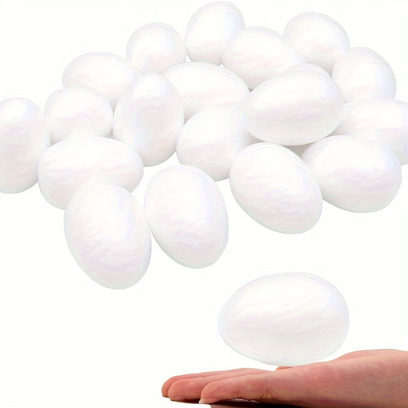 50pcs6 Craft Foam Egg Smooth Easter Christmas Halloween Holiday Crafts