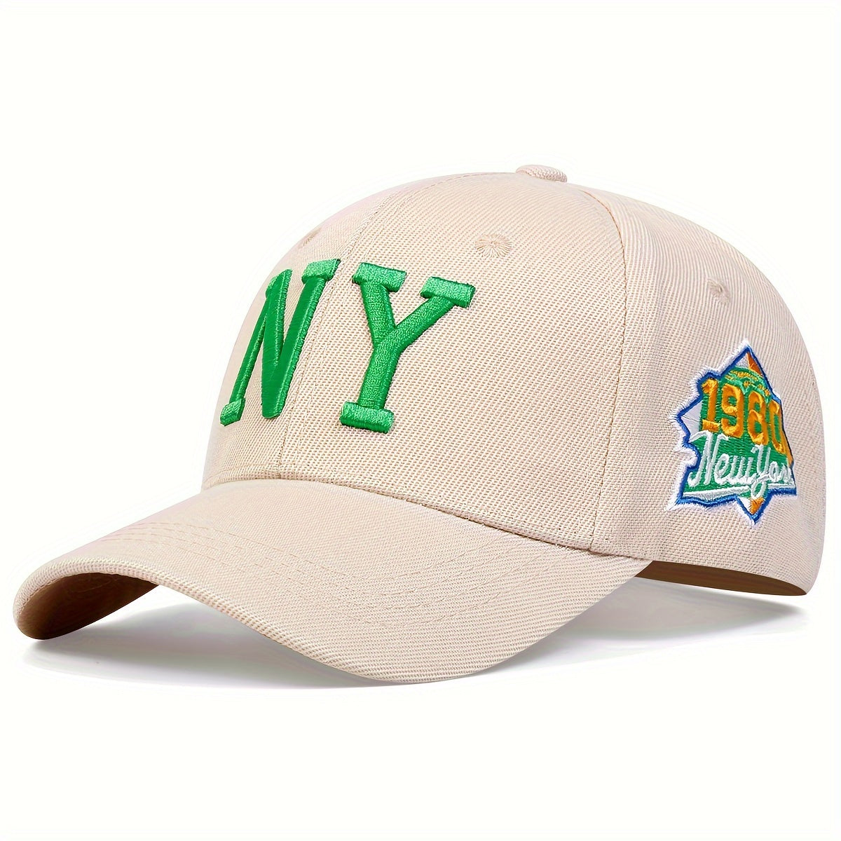 Letter Embroidered Baseball Cap Men Women Adjustable Sun Hat