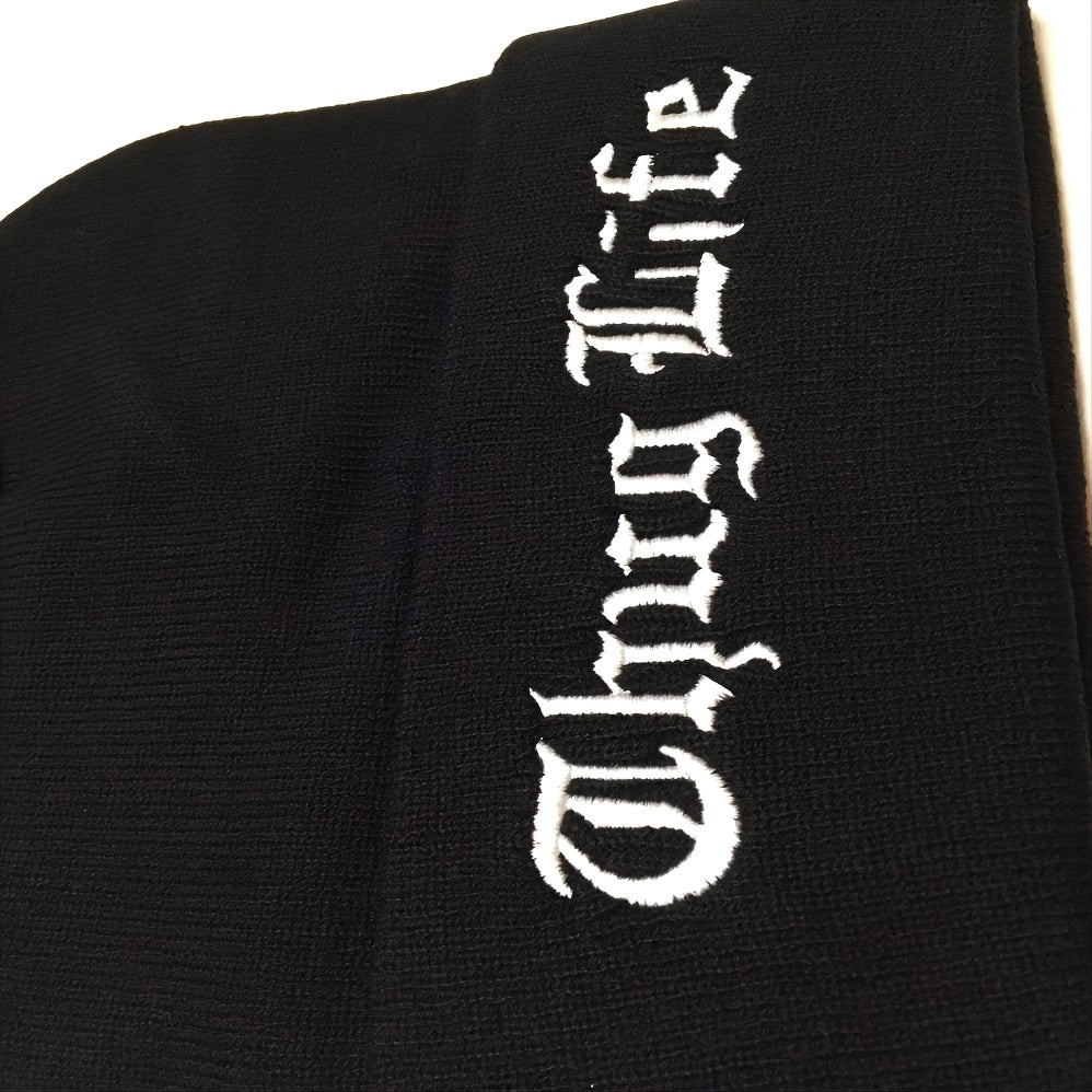 English Embroidery Women Raw Knit Hat Valentines
