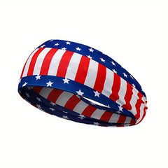 Independence Headbands Sports Headband 4th of July Hair Accessories for Men
