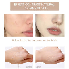 Matte Liquid Foundation Waterproof Long Lasting 1Oz