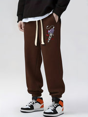 Men's Drawstring Sweatpants Loose Fit Casual Joggers