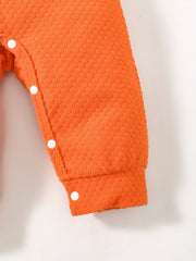 Baby Boys Knitted Hooded Long Sleeve Jumpsuit Kids Romper