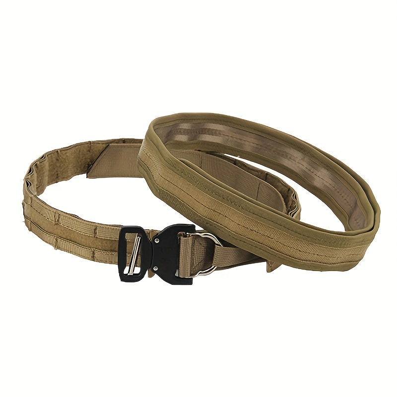 Durable MOLLE Combat Belt for Outdoor Tactical Activities