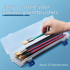 Long Paintbrush Holder Storage Box Watercolor Pen Container