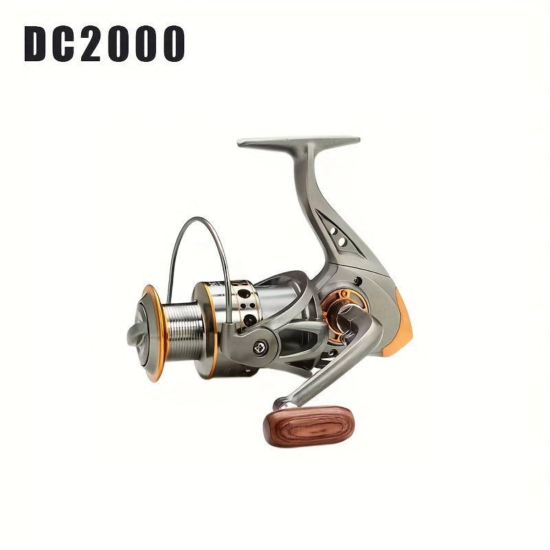 DC 1000 7000 Series Metal Spinning Reel 5 2 1 Gear Ratio Fishing Gear