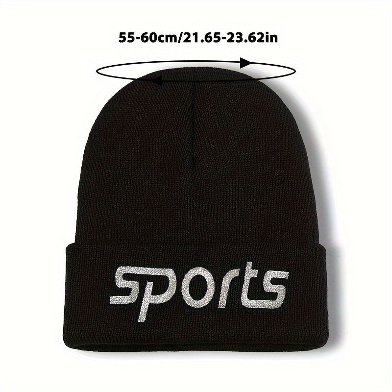 Knitted Hat Beanies Winter Coldproof Ear Protection Warm Hat