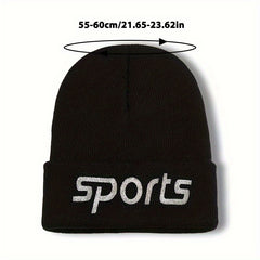 Knitted Hat Beanies Winter Coldproof Ear Protection Warm Hat