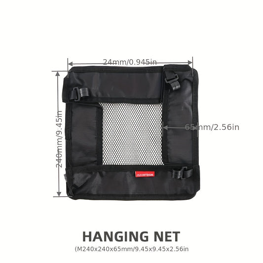 Camping Table Hanging Net Basket Portable Mesh Organizer for Cookware