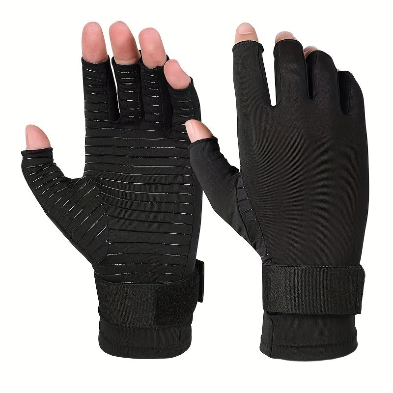 Copper Fiber Compression Gloves - Joint Warm Glove for Men and Women
