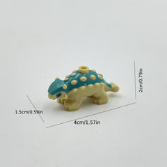 3pcs Ankylosaurus Model Building Blocks DIY Toys for Christmas Gift
