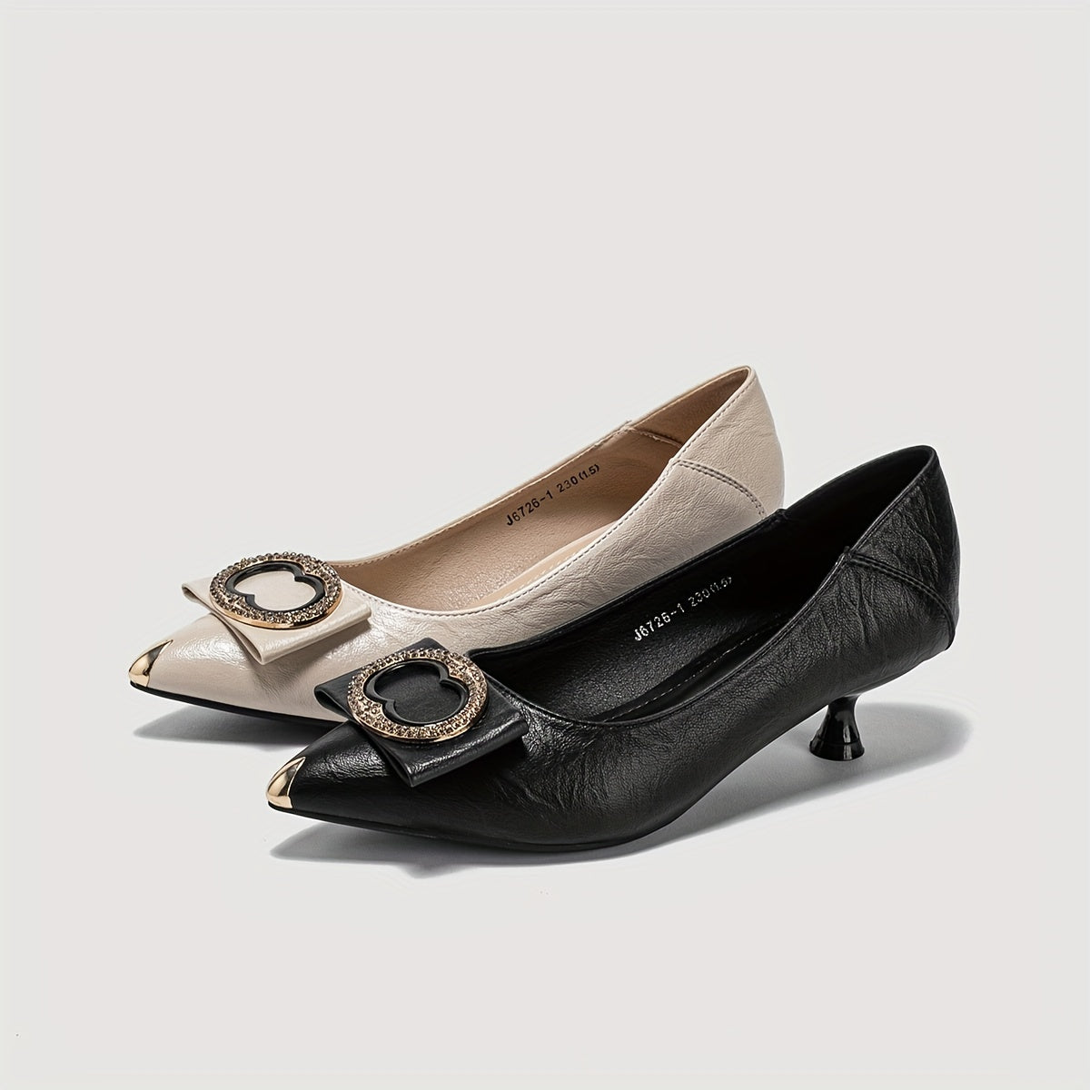 Women's Rhinestone Stiletto Heels Pointed Toe Pumps