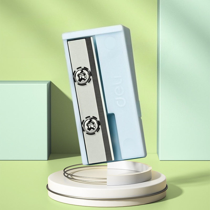 2pcs Single Hole Pencil Sharpener Student Pencil Sharpener