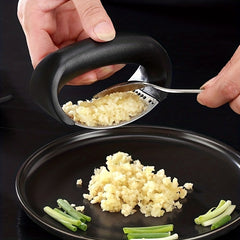 2pcs Garlic Press Stainless Steel Garlic Press Rocker Metal Garlic Mincer