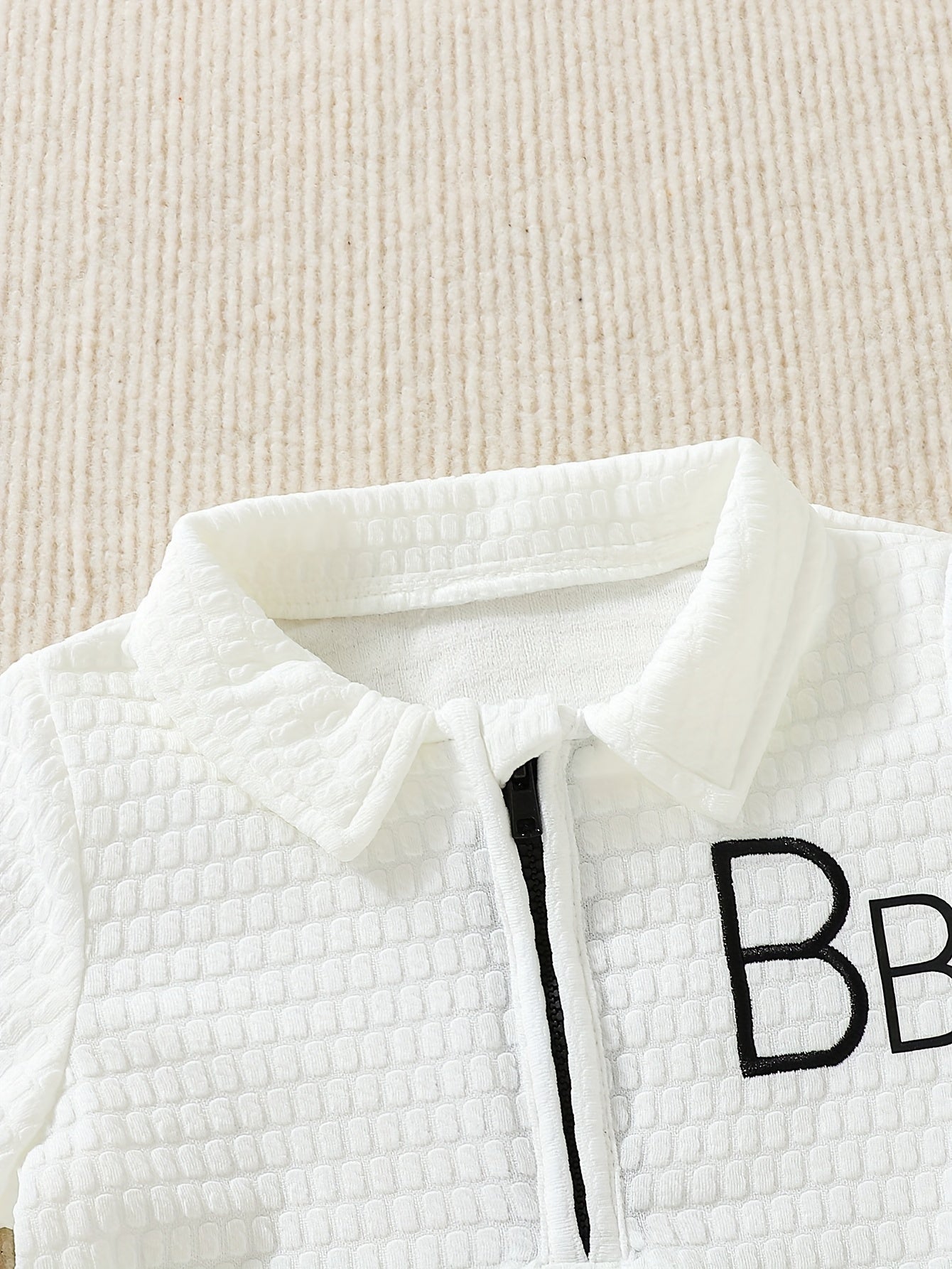 Toddler Boys Lapel Tee Top Shorts Set Comfortable Fabrics