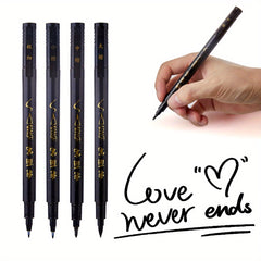 4pcs Hand Lettering Pens Set Waterproof Brush Markers for Calligraphy & Art