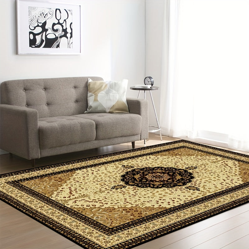 Boho Anti Fatigue Kitchen Rugs Vintage Absorbent Non Slip Soft Floor Mat