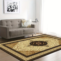 Boho Anti Fatigue Kitchen Rugs Vintage Absorbent Non Slip Soft Floor Mat