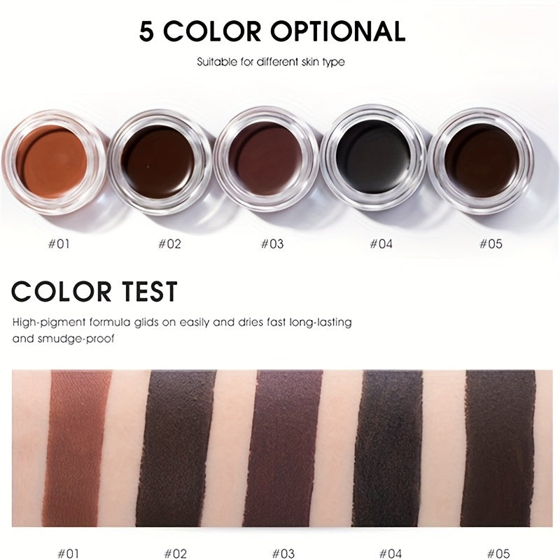 Waterproof Eyebrow Enhancers Cream with Brush