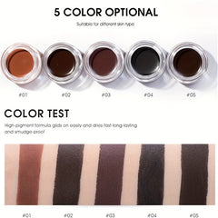 Waterproof Eyebrow Enhancers Cream with Brush