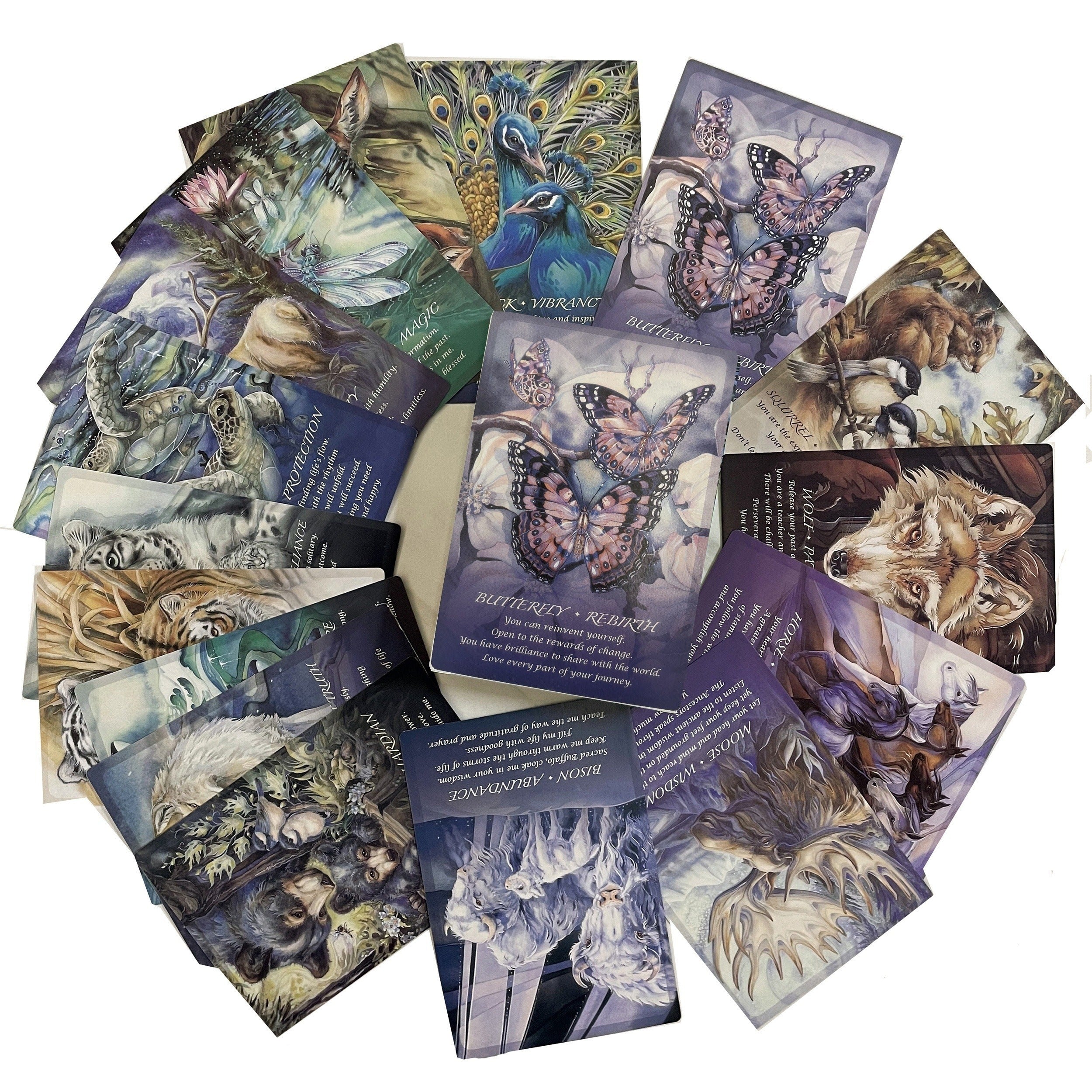 Dragonfly Oracle Cards: Creative Animals Tarot for Party Game