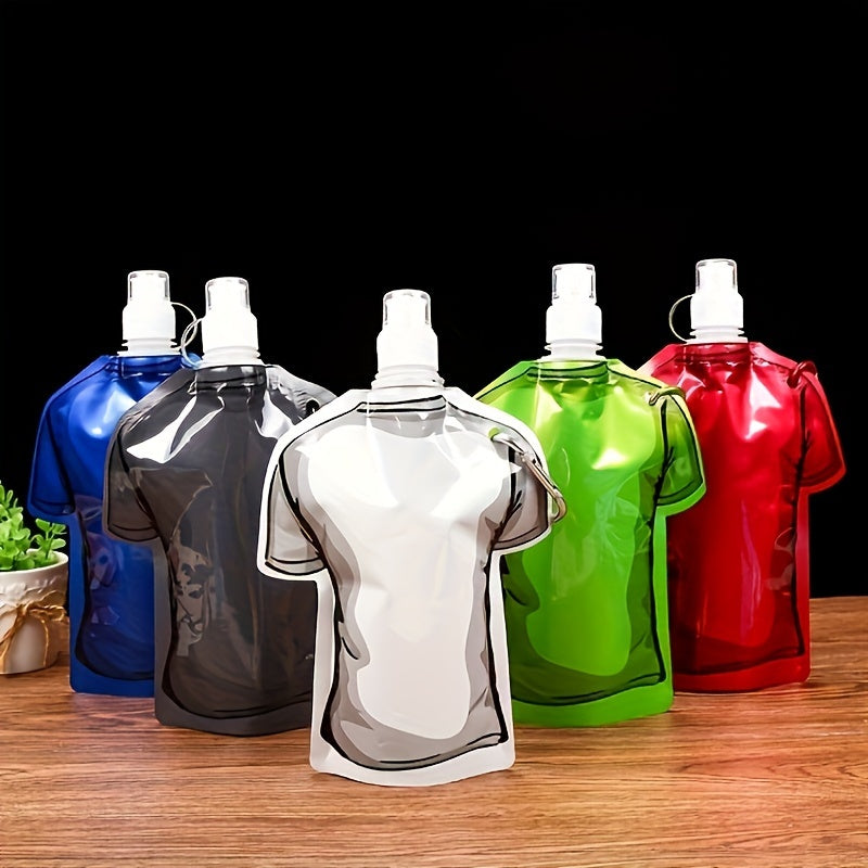 Portable Mountaineering Water Bag T-shirt Shaped Bottle