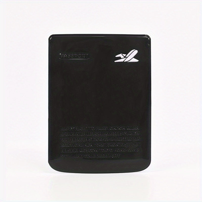 Passport Holder Soft Surface PVC Card Case Waterproof