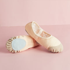 Women's Cross Straps Ballet Dance Shoes Soft Soled Dance Shoes