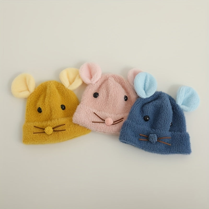 Kids' Animal Winter Knitted Hat - Christmas Gift